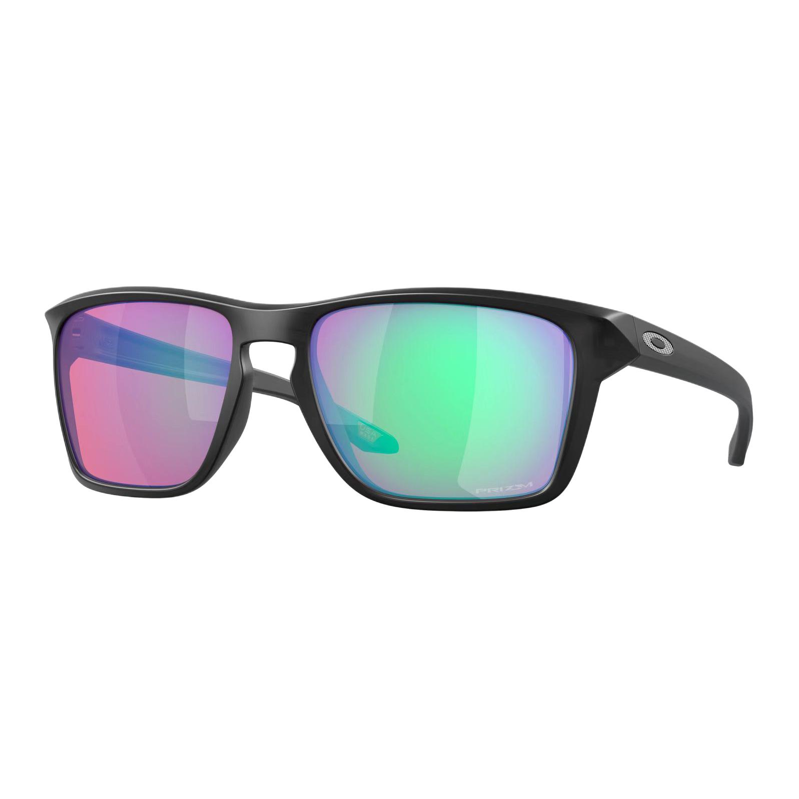 

Oakley Matte Design Plastic Irregular Sunglasses Unisex Couple Black 58 чёрный