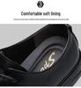 Men's Autumn Business Leather Shoes - British Style, Comfortable Lace-up, Top Layer Cowhide Casual Shoes