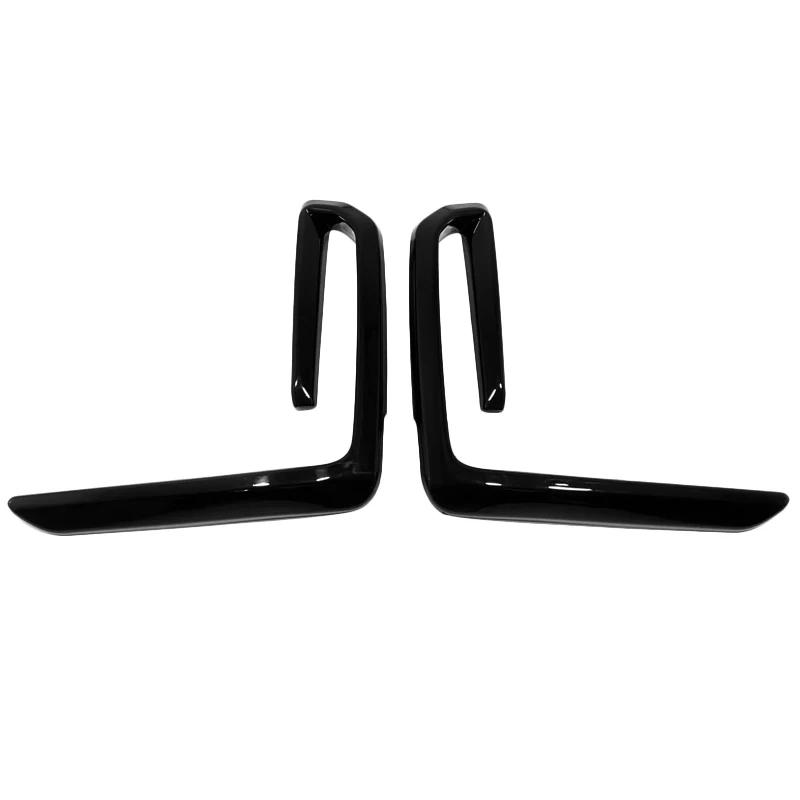 For BMW X5 G05   ABS Carbon Front Bumper Foglight Frame Decoration Cover Fog Light Trims Sticker Car Styling Accessories