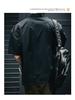 American Casual Men's T-shirt Summer Tooling Style Short Sleeve Pocket Shirt Collar Men's Clothing Loose Plus Size Top