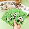 Panda Soft Cover Portable Mini Notebook - Cute Cartoon Design, 64k Stationery, Perfect for Students and Small Gifts