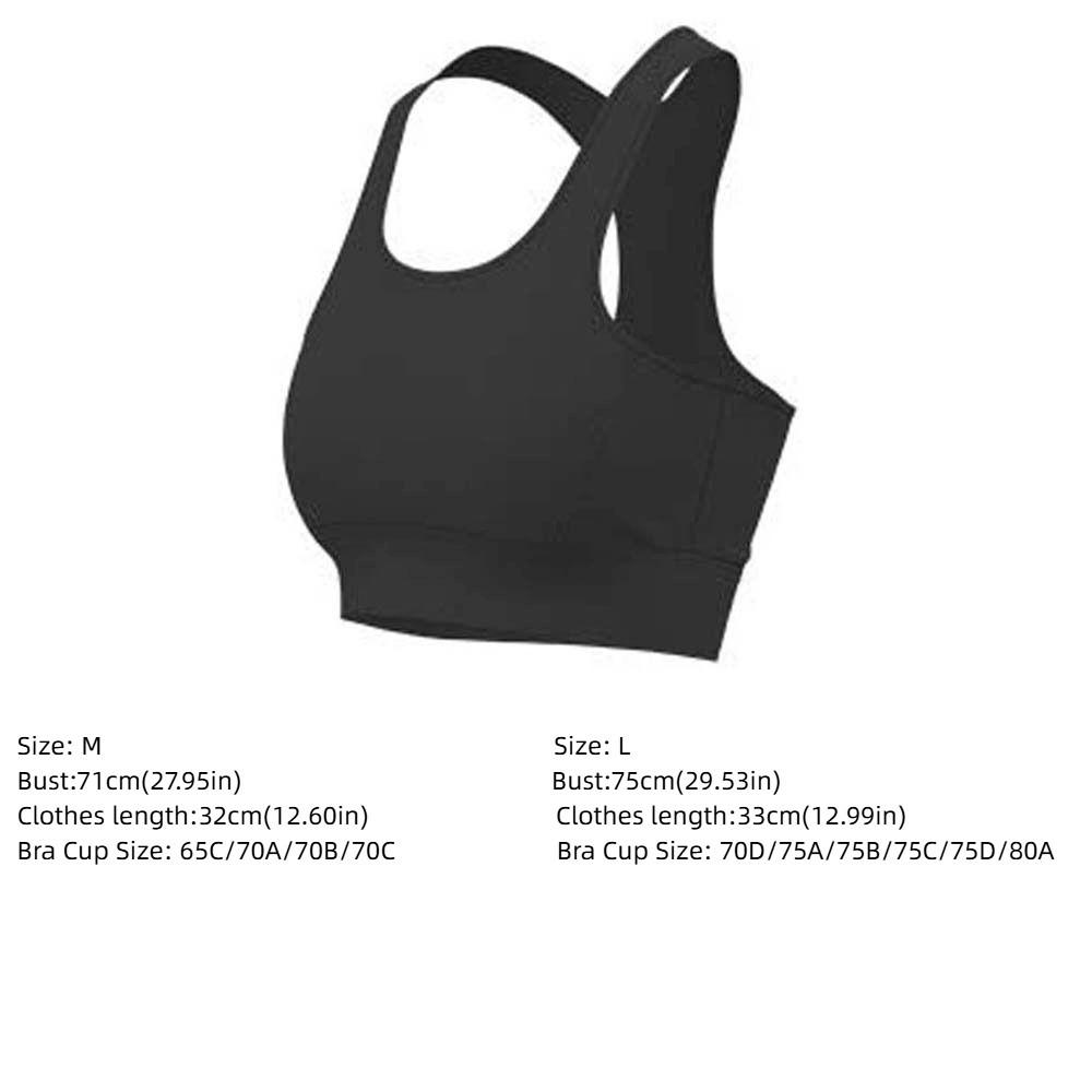 Solid Color I-shaped Sports Bra Anti-shake Design Yoga Underwear Running