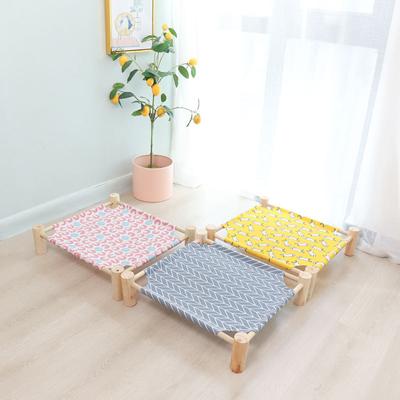 Removable and Washable Pet Camp Bed  Comfortable Cat Nest for All Seasons  Moisture-proof Pine Cat Bed  Kennel Hammock