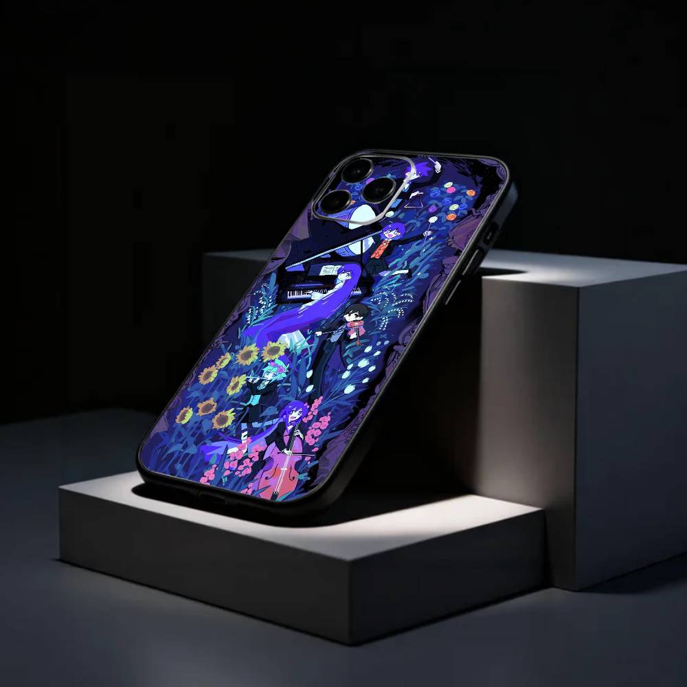 O-OMORI G-Game    Phone Case Silicone Soft For IPhone 17 16 15 14 13 12 11 X XR Plus Pro Max Plus