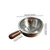 Pot, Butter Melting Pot for Cooking, Kitchen Cooking Utensils, Portable Stainless Steel,