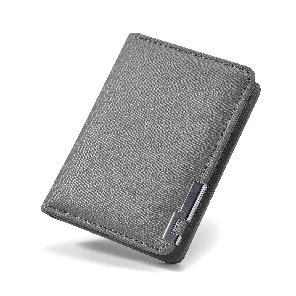 Men s Mini Ultra-Thin Vertical Style Short Wallet with Multiple Card Slots Credit Card Holder Youth Compact Wallet