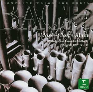 

CD АЛЕН (МАРИ-КЛЭР) - Бах: Complete Organ Works (4) WPCS11528 Japan ObiClassical Used