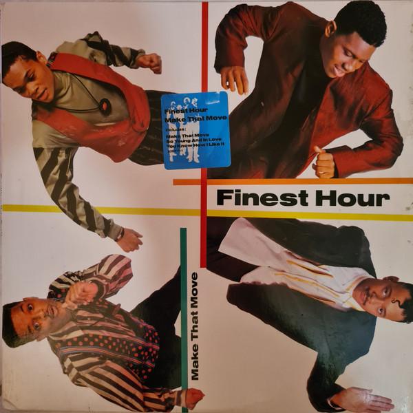 

Виниловая пластинка FINEST HOUR Make That Move 8395171 1989 США SoulFunk Б/у