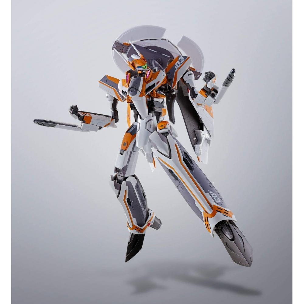 DX Chogokin Macross Delta VF-31E Siegfried (Chuck Mustang Machine) Approx. 180mm ABS&PVC&diecast Painted Movable Figure