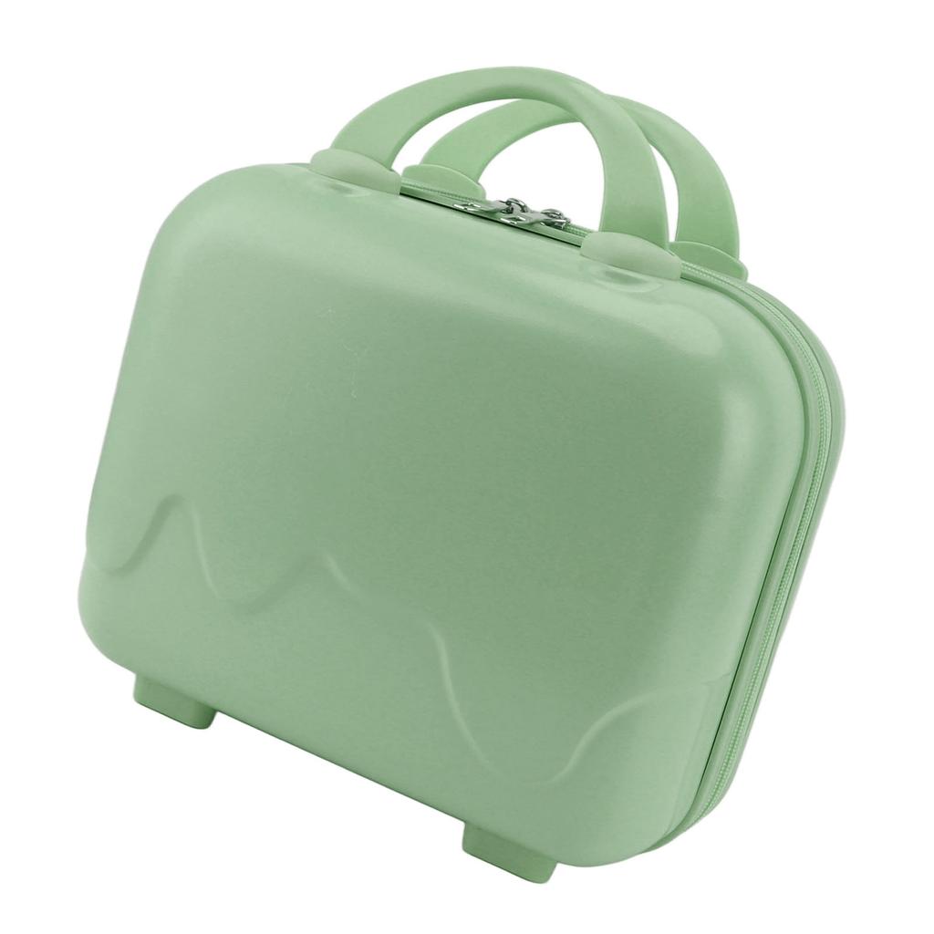 14in Small Travel Hand Luggage Mini Carry On Luggage Hard Shell Travel Case with Anti Slip Standing