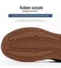 Unisex Non-slip Safety Shoes, Anti-smash, Anti-puncture, Wear-resistant, Plastic Toe Cap for Construction and Industrial Use.