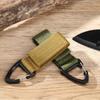 Durable Nylon Webbing EDC Equipment Keychain Carabiners Hang Buckle Strap Belt Clips