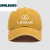 lexus Premium Velvet Customized Baseball Cap Curved Brim Outdoor Dome Sun Hat for Car Lovers RK8