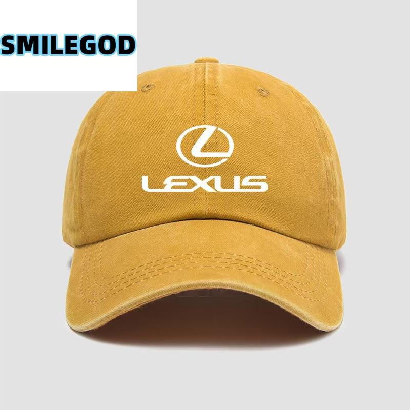 lexus Premium Velvet Customized Baseball Cap Curved Brim Outdoor Dome Sun Hat for Car Lovers RK8