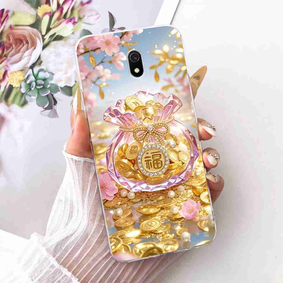 For Xiaomi Redmi 8A Casing 6.22" Cute Cat Painted Cover Soft Silicone Phone Case For Xiaomi Redmi8A Redmi 8A Back Cover Capa