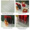 Clear Lipstick Box With Multi-grid Multifunctional Desktop Makeup Display Stand For Bedroom