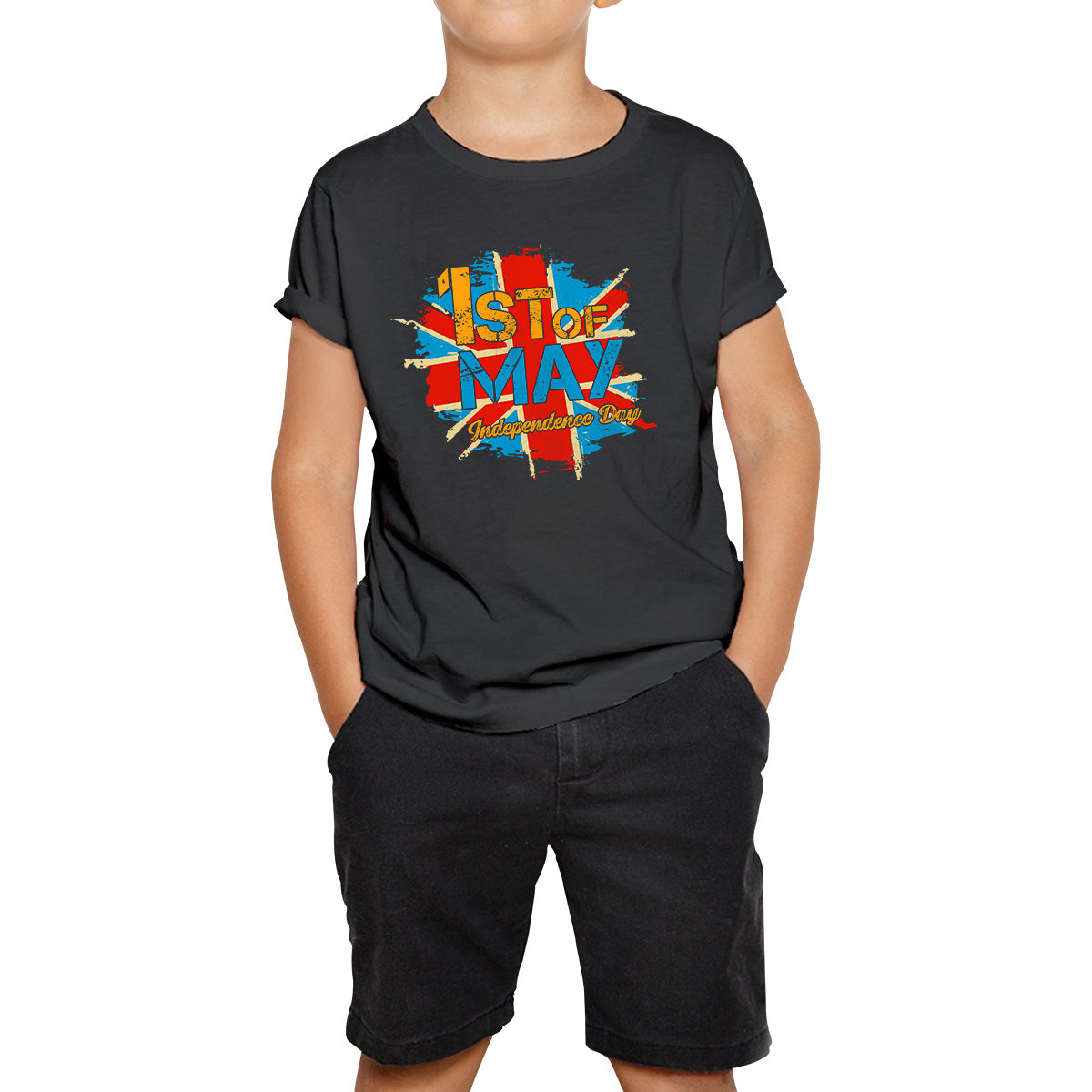 Great Britain Union Jack Kids T Shirt 100