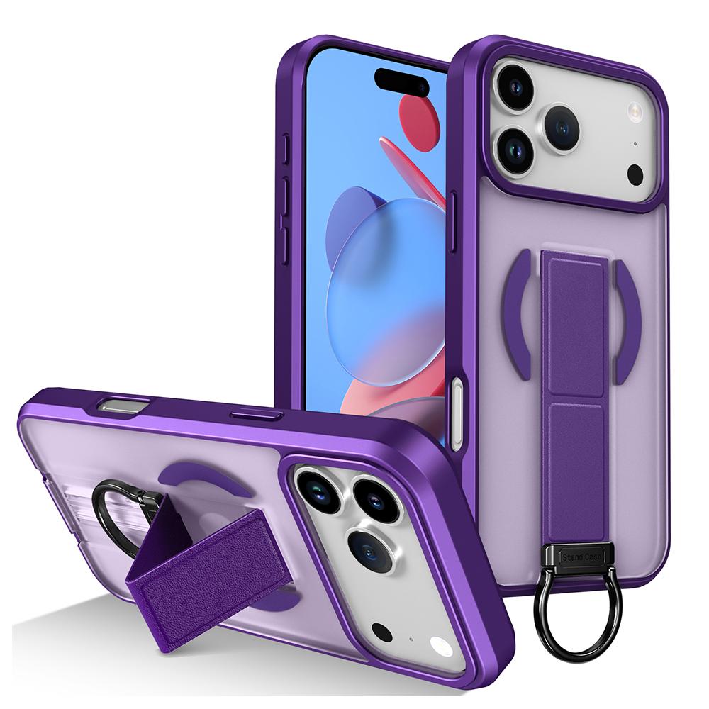 

Desert Gold Ring Folding Holder magnetic charging phone case for iPhone 17 16 15 14 13 Pro Max Air Plus magsafe hard back cover iPhone 15