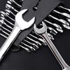 Open End Wrench Stainless Steel Dual-purpose Wrench 8 To 19 Mm Mini Thin Double Open-end Wrench Hand Tools Available Car Tools