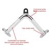 Non-slip V Bar Cable Machine Pull Down Handle Home Gym Cable Attachment Handle