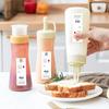 1/5 Hole Condiment Sauce Squeeze Bottle Salt Pepper Flour Powder Shaker Ketchup Salad Sauce Dispenser BBQ Spice Containers 350ml
