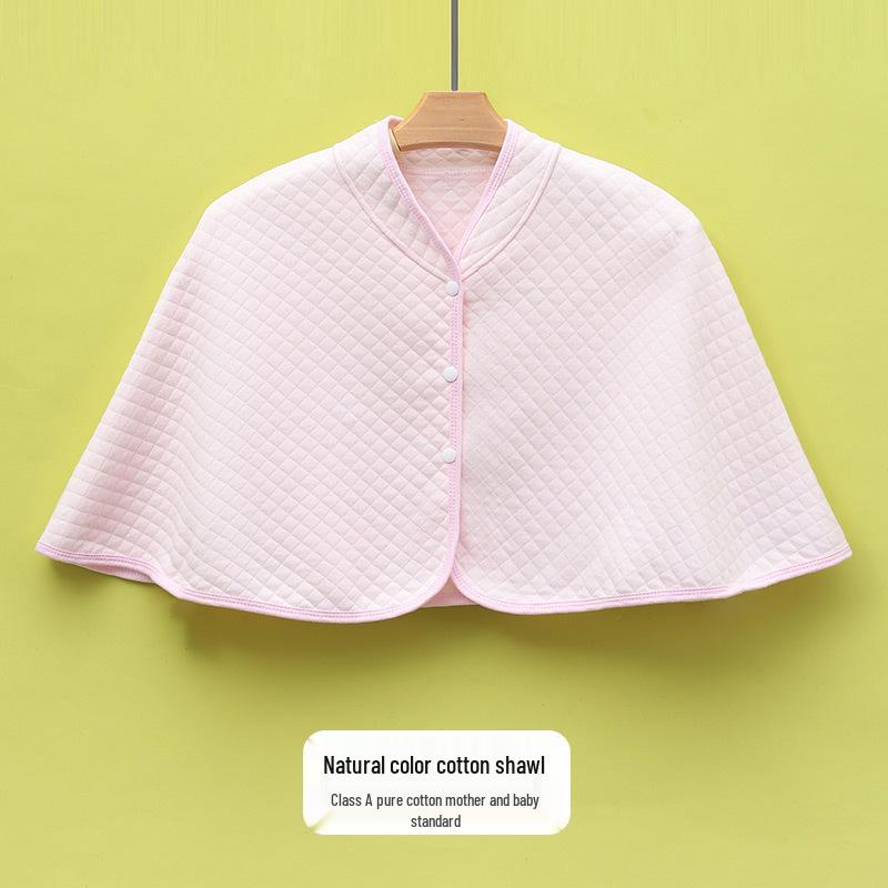 Vier Jahreszeiten Postpartum Baumwollschal zum Stillen - Klimatisierter Raum Schulterwärmer