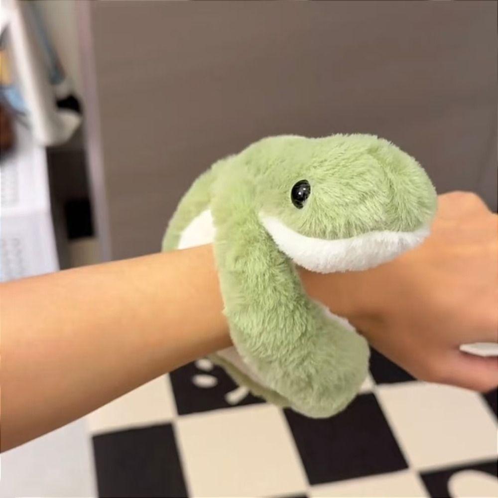 Small Green Snake Plush Toy Year Of The Snake Animal Snake Dolls Bag Decor Stuffed Snake  Kids Toy