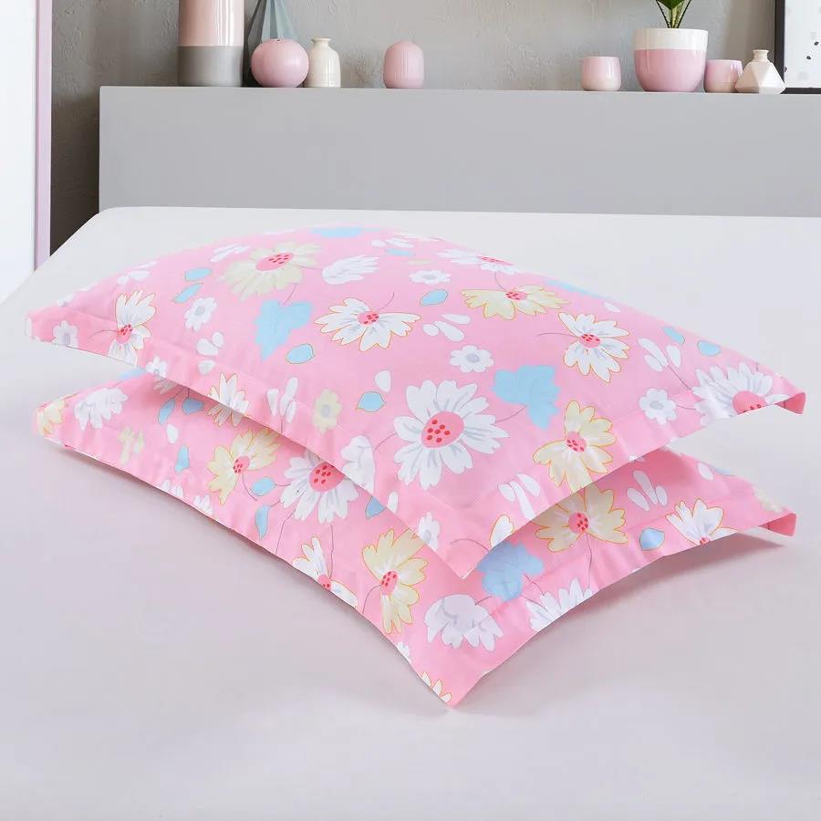 Arctic Velvet Korean Version Small Floral Single Pillowcase Couple Adult Pillowcase High-end Pillowcase 48*74cm