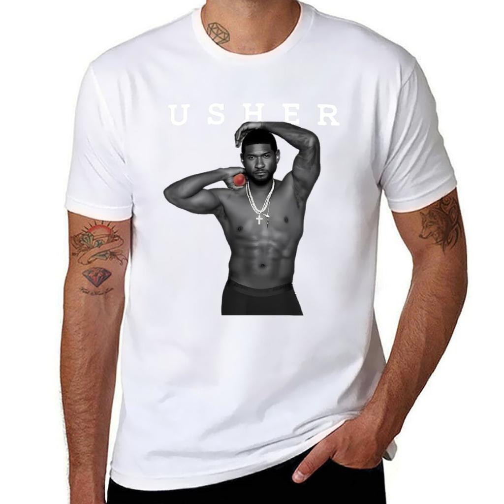 Usher TShirt Summer Casual Loose TShirt