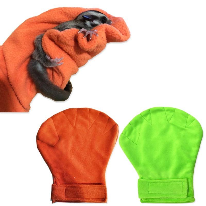 Bite Proof Gloves for Sugar Gliders Squirrels Flying Squirrels Hamsters Pet Warmth Scratch Protection Bathing Pet Supplies