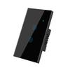 LangYeao Tuya WiFi US AU 1/2/3/4 Gang Smart Touch Wall Light Switch Work with Alexa and Google Home with Neutral Wire