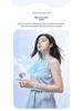 Macaron Color T72 Handheld Ice Pack Fan: Long-Lasting Battery, Powerful Turbine, High-Speed Cooling