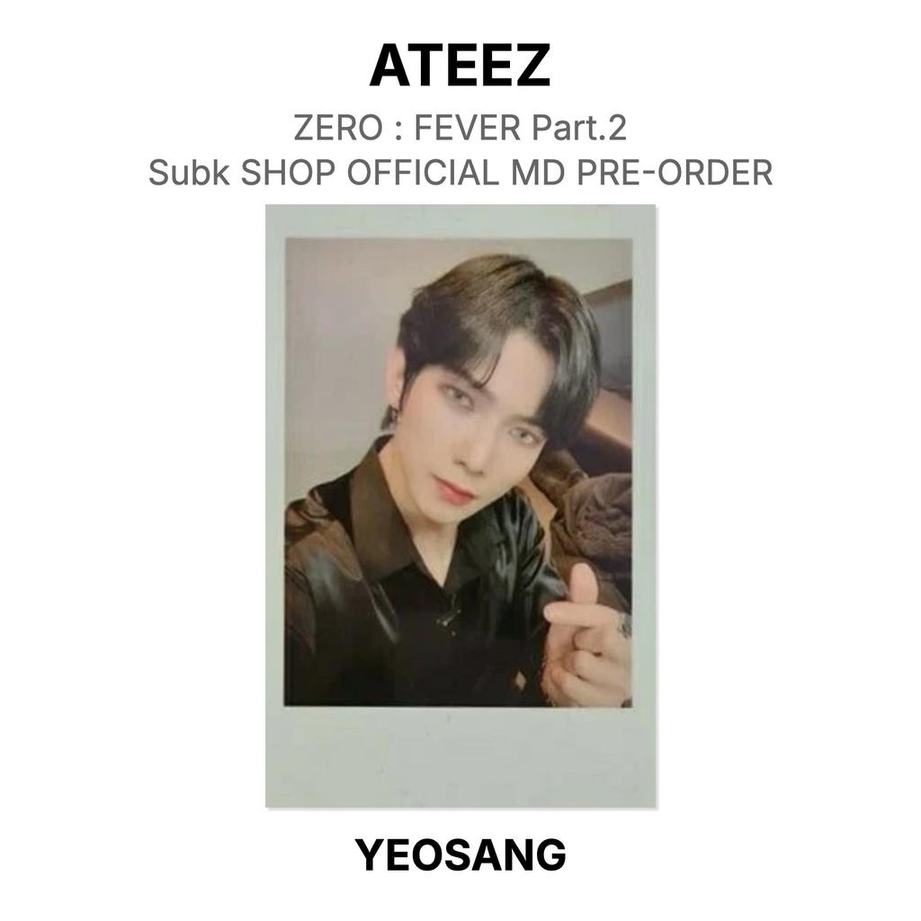 ATEEZ NULL : FEVER Teil 2 Subk SHOP OFFIZIELL MD VORBESTELLUNG Offizielle Fotokarte
