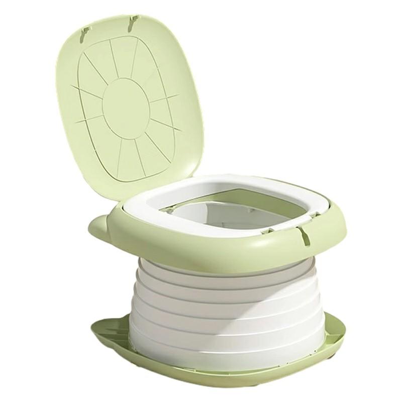 

RJ101 Foldable ABS+PP Baby Toilet Potty Seat for Toddler Travel Outdoor Camping A