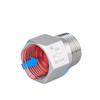 Válvula de retención unidireccional de acero inoxidable 304, rosca macho/hembra BSP de 3/4" y 1", para agua, gas, aceite, 240 grados Celsius, 3000 PSI