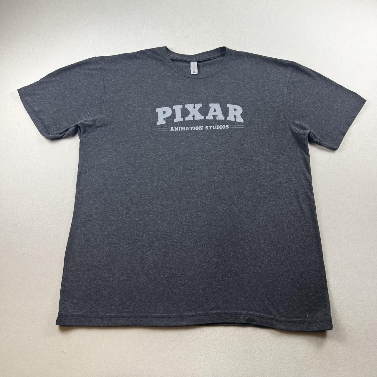 Pixar Animation Studios T-Shirt Mens Medium Gray Emeryville California Movies S