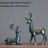 Nordischer Origami Elch Schmuck für Wohnzimmer oder Weinschrank - Perfektes Einzugsgeschenk