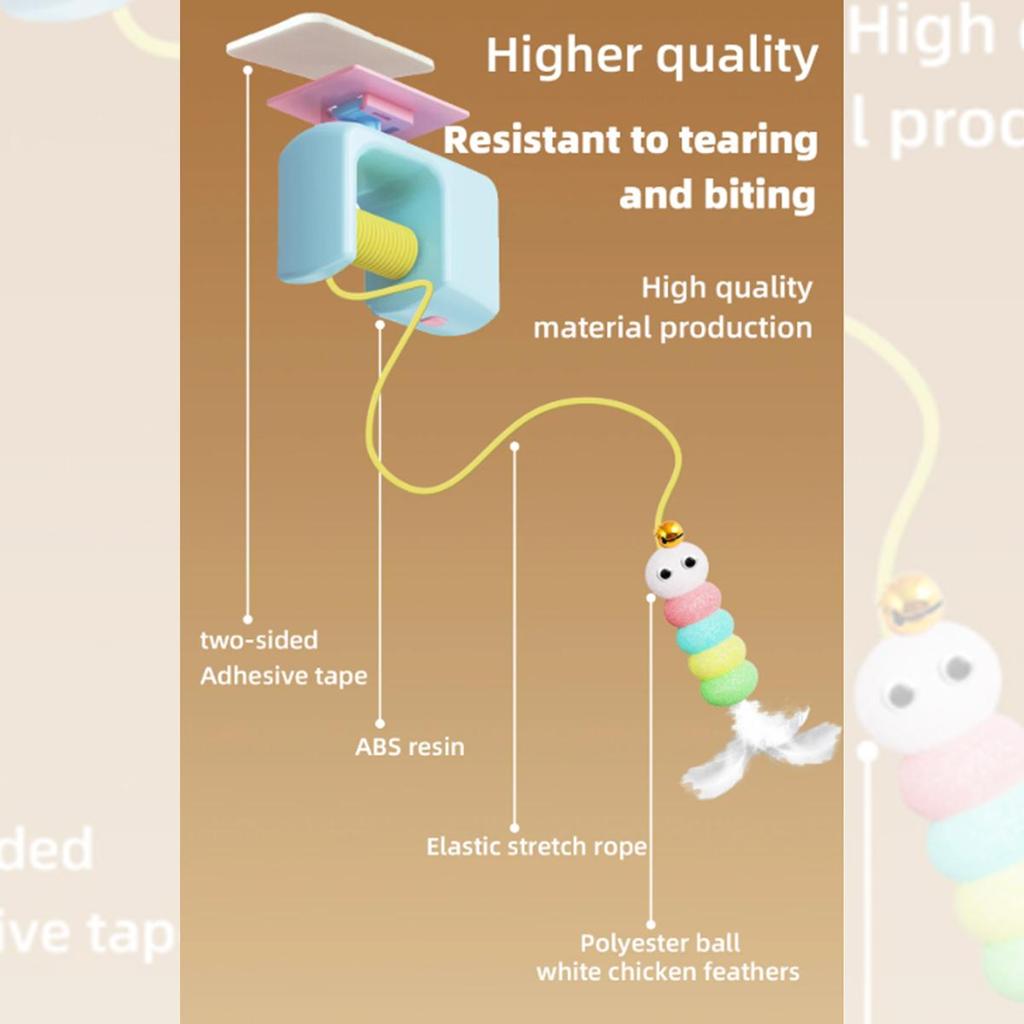 Electric Smart Door Hanging Toy Cat Toy Self-entertainment and Fun Cat Amusement Artifact