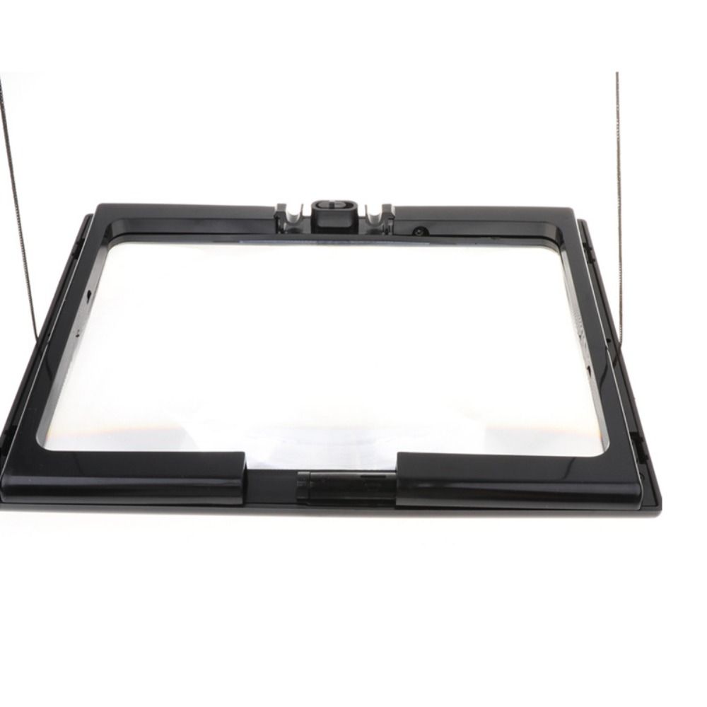 4 LED Light Reading 3X Magnifier Full Page A4 LED Magnifying Glass for Reading Sewing Knitting