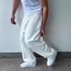 Woman Jogging Straight Sweatpants Street Style Wide Leg Pants Casual Solid Colors Versatile Loose Men's Pants