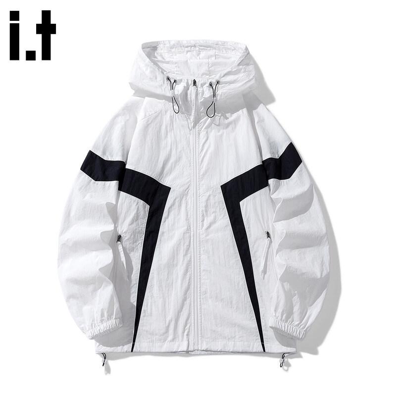 CHOCOOLATEit Men s Lightweight Quick-Dry Hooded UV Protection Jacket 5XL