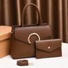 Mother and child bag bag women's bag large capacity shoulder messenger bag texture versatile plain color