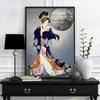 Japanese Haruyo Morita Vintage Poster Flowers Geisha Wall Art Decor Canvas Prints Modern Livingroom Aisle Paintings No Frame