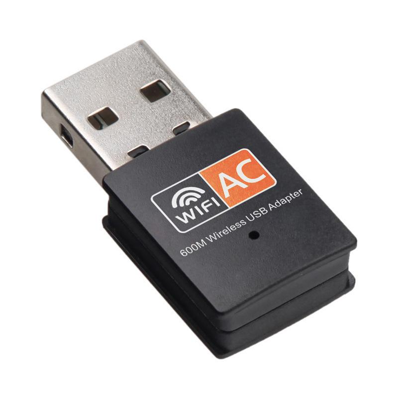 600Mbps USB WiFi Adapter Mini Wireless Network Card AC Dual Band 2.4G / 5G USB Wifi Receiver
