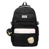 Schoolbag Burden Reduction Ridge Protection Large Capacity Middle School Student Schoolbag Simple Commuter Backpack High Value Women Large Capacity