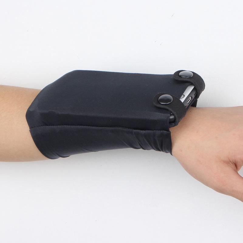 Mini kreslená taška na ruku: 7palcový držák na telefon, pouzdro na jógové karty a klíče, elastická přiléhavá náramenní taška pro venkovní sporty.