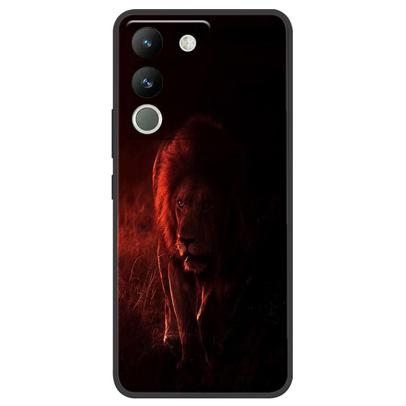 For VIVO V29E Case V2317 Camer Protective Shell For VIVO Y200 5G Phone Case Soft Silicone TPU Back Cover V2307 Shockproof Fundas