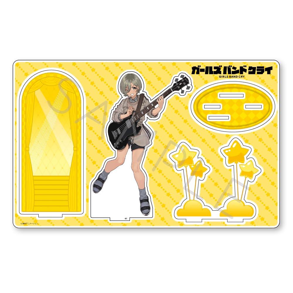 ТВ-аниме «Девичья группа Cry» [Рупа] 5-е издание Большой акриловый стенд ZH