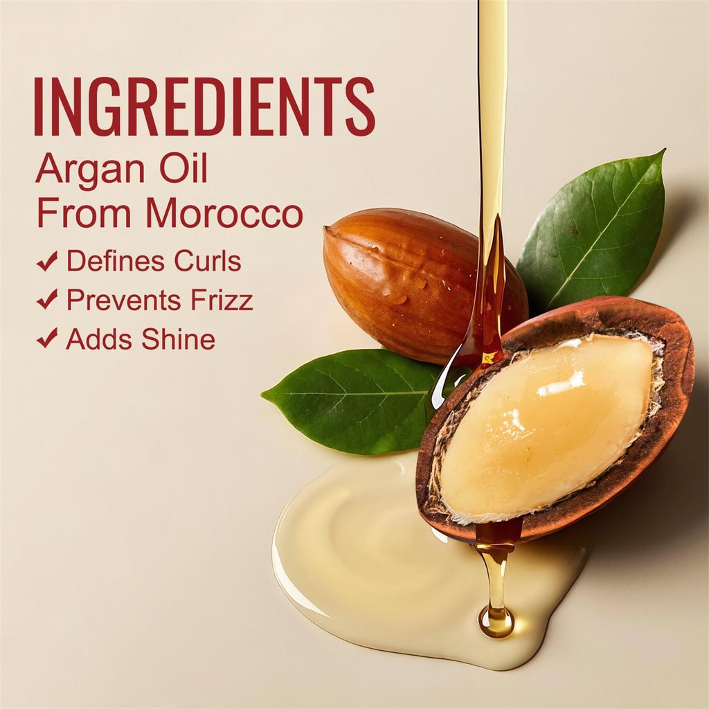 Bush Curly Hair Styling 60ml Moisturizing And Anti-frizz Hair Elastic Nourishing And Shiny