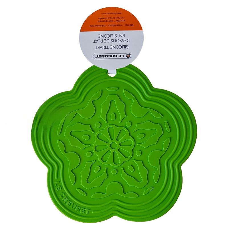 Le Creuset Cool Color Heat Resistant Silicone Mat High Temperature Resistant Table Mat Anti Scalding Pot Mat Dining Table Pad